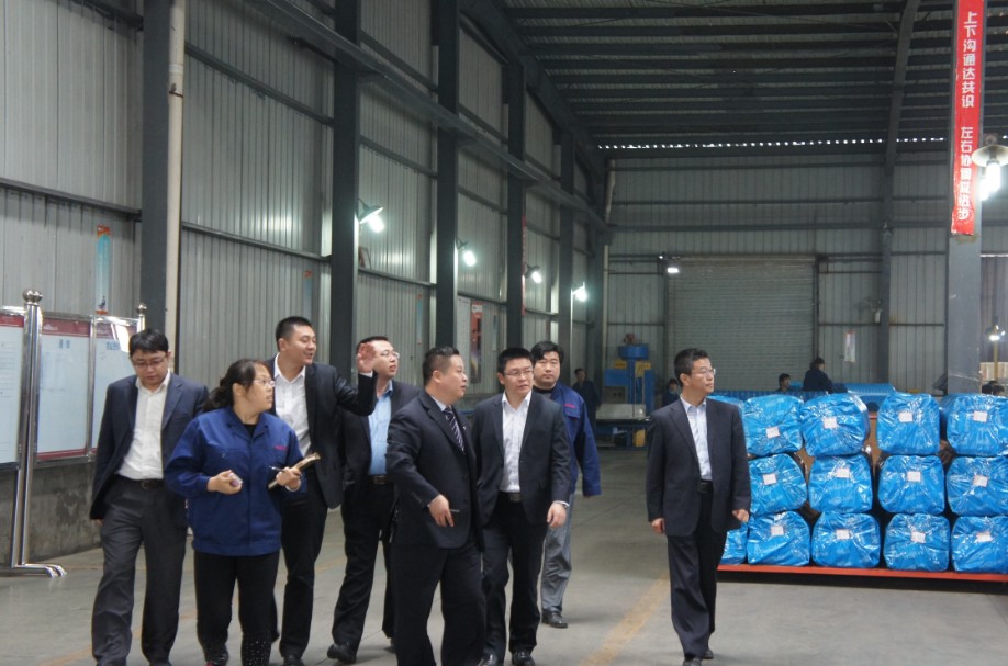 萬達集團總部領導蒞臨我司供方復審 萬達集團總部領導蒞臨贏勝江蘇節能有限公司供方復審